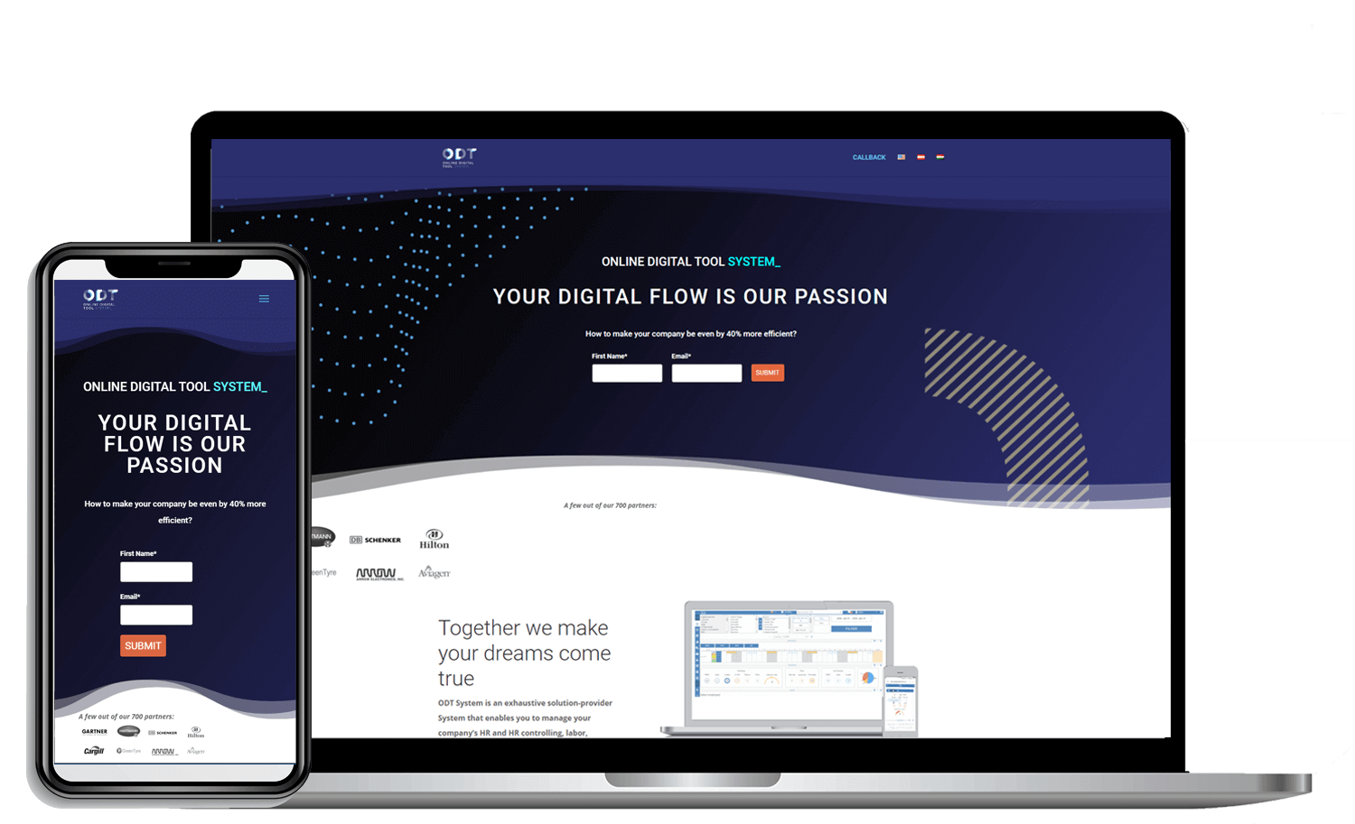 Referencia- weboldal-ODT - honlapkészítés-sitejoojoo